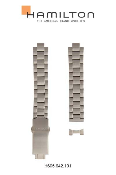 Hamilton Khaki King Steel Watch Bracelet Ref H605.642.101 - Genuine OEM