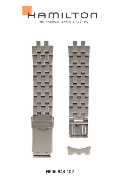 Hamilton Khaki King Steel Watch Bracelet Ref H695.644.102 - Genuine OEM