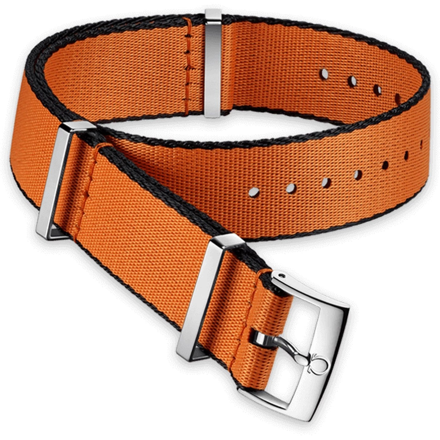 OMEGA Nylon Orange Strap 20MM Standard Buckle Ref 031CWZ010648, 7613304233239 – Genuine OEM