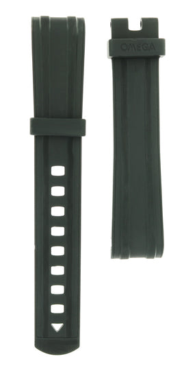 OMEGA Rubber Strap 210.22.42.20.01.001 Black 20mm Ref 032CVZ010126, EAN 7613304236315 – Genuine OE