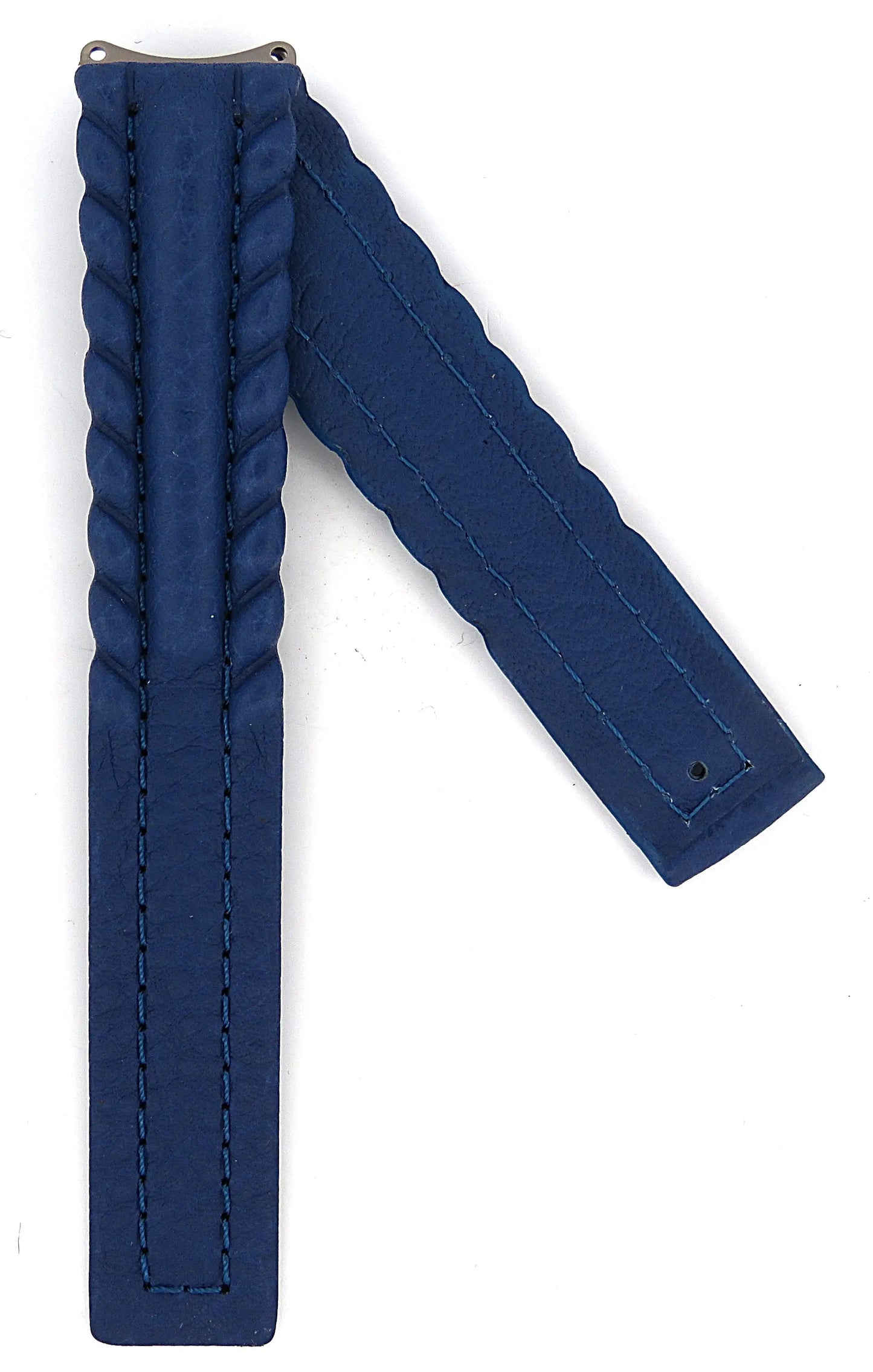 TAG Heuer 6000 Series FC6043 WH1211 Blue Leather Strap | Genuine OEM