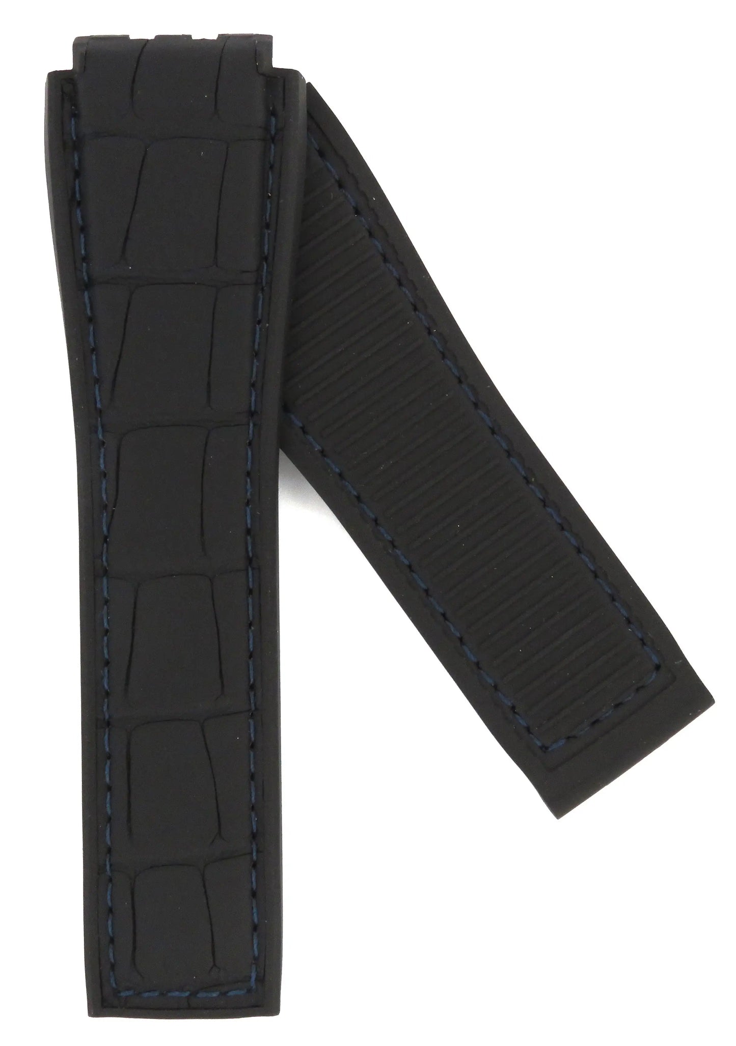 TAG Heuer Carrera FC6442 Black Alligator Leather Strap 22mm | Genuine OEM