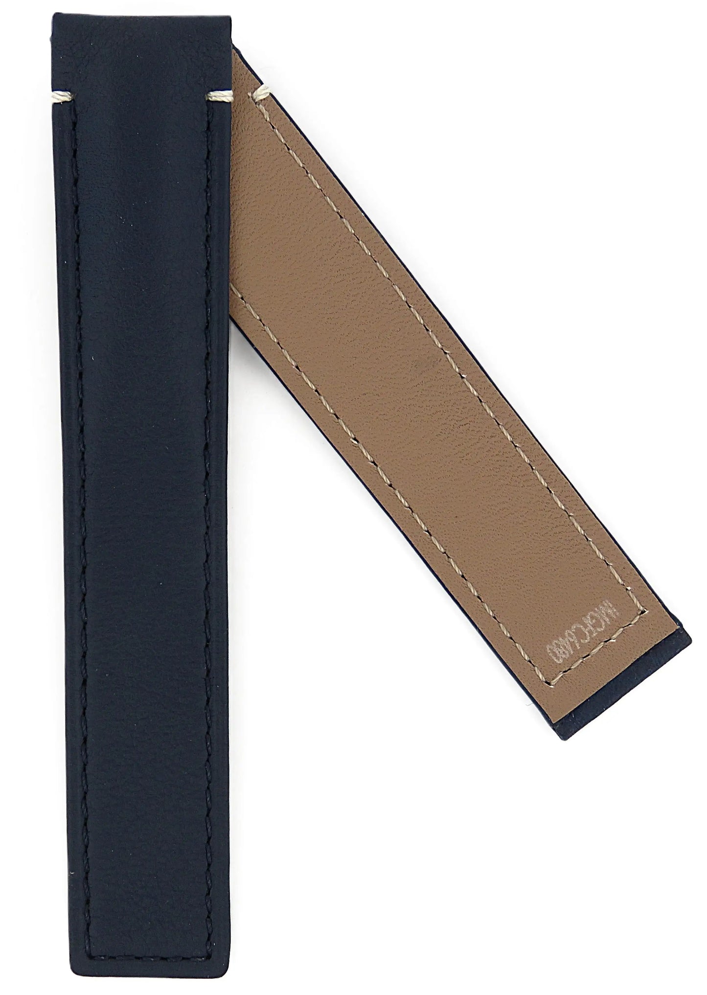 TAG Heuer Carrera FC6480 CBK221C Blue Leather Strap 19mm | Genuine OEM