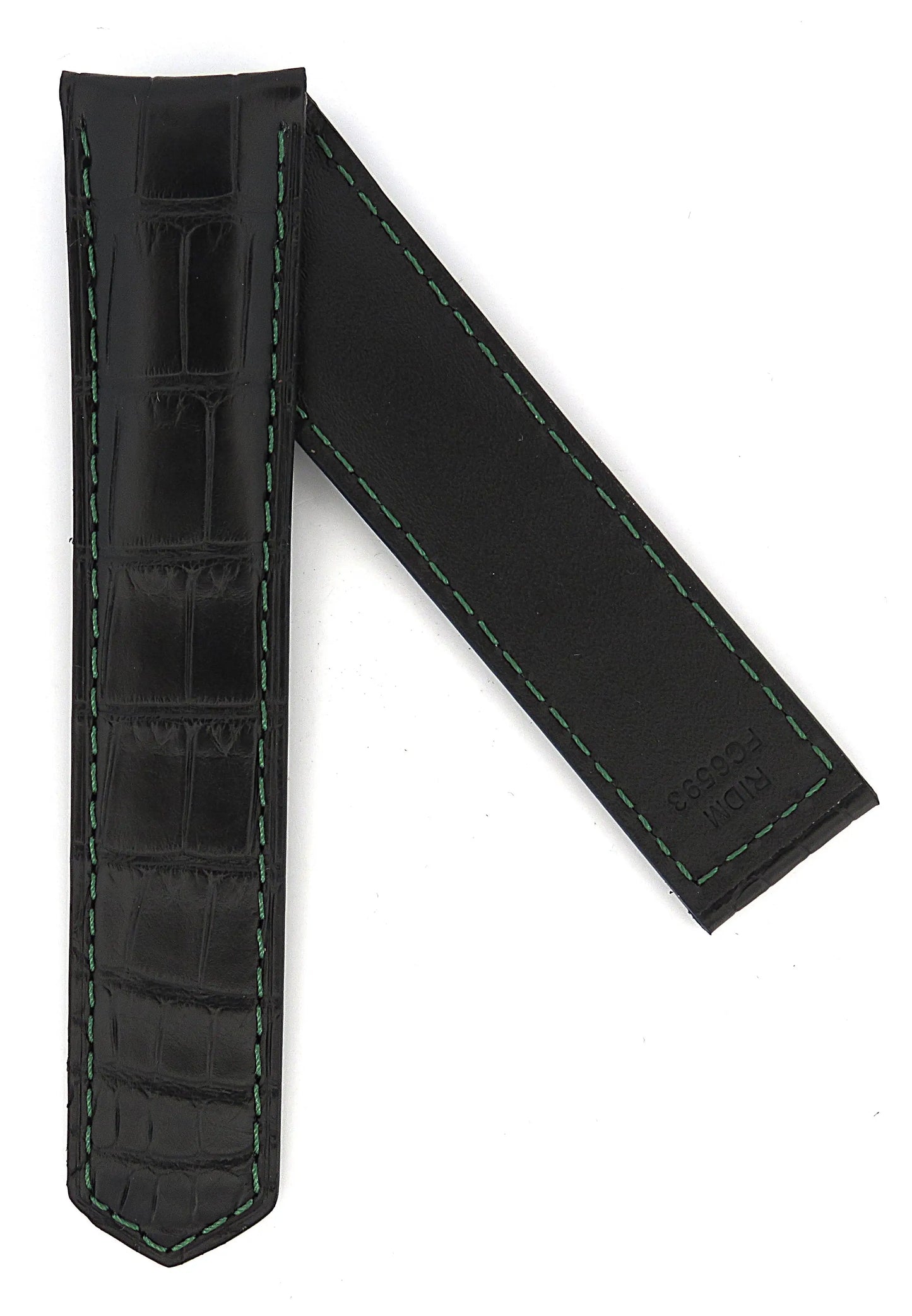 TAG Heuer Carrera FC6593 WBN2018 Black Alligator Leather Strap 21.5mm | Genuine OEM
