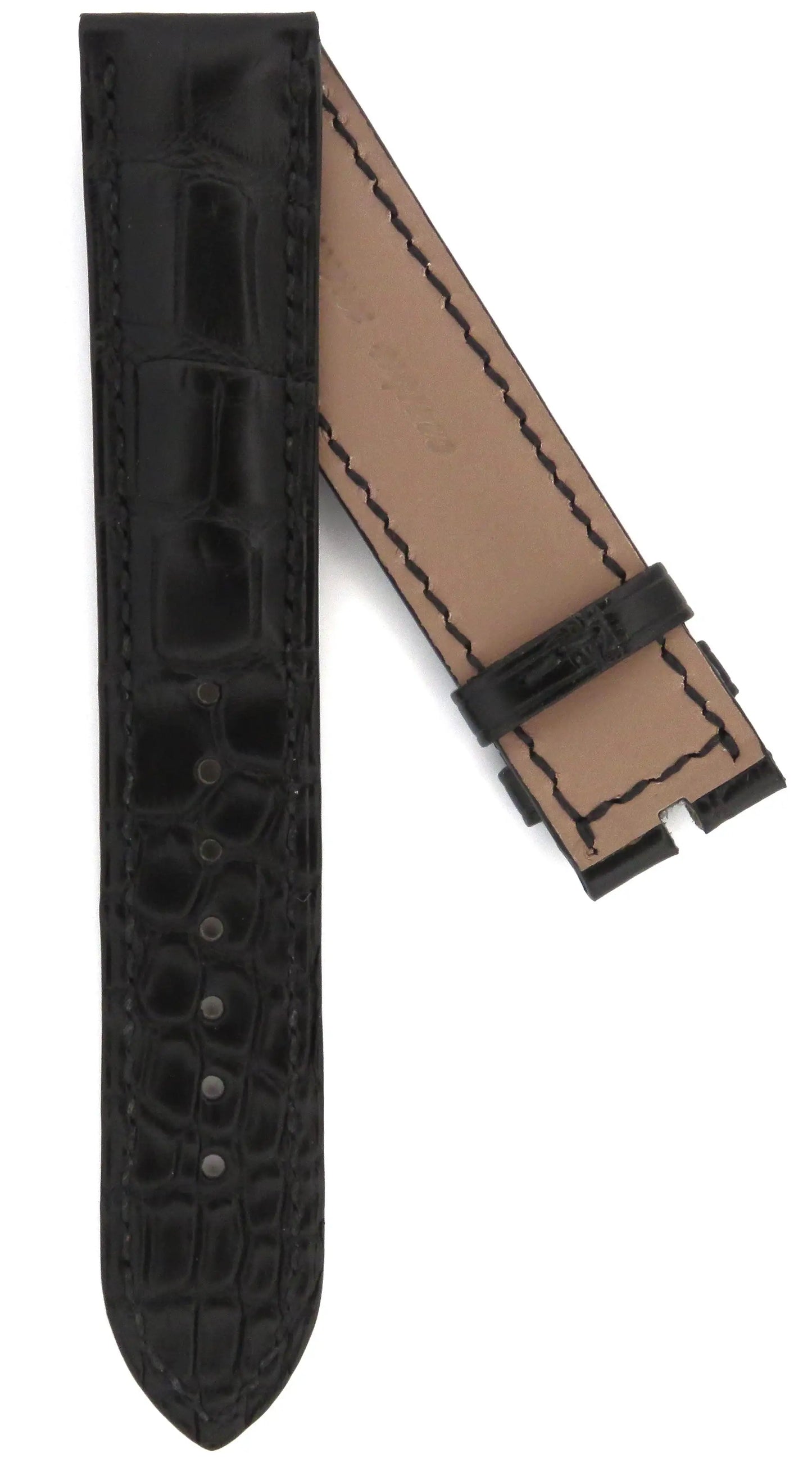 TAG Heuer Carrera FC8159 WAR2140 Black Alligator Leather Strap 19mm | Genuine OEM