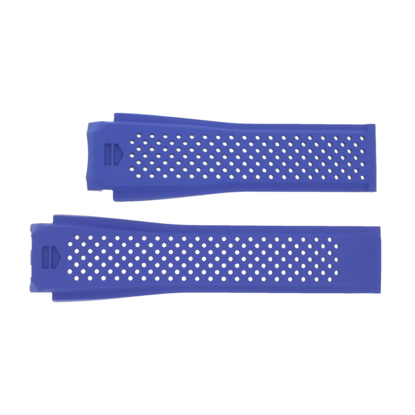 TAG Heuer Connected FT6058 46mm Blue Rubber Strap 22mm | Genuine OEM