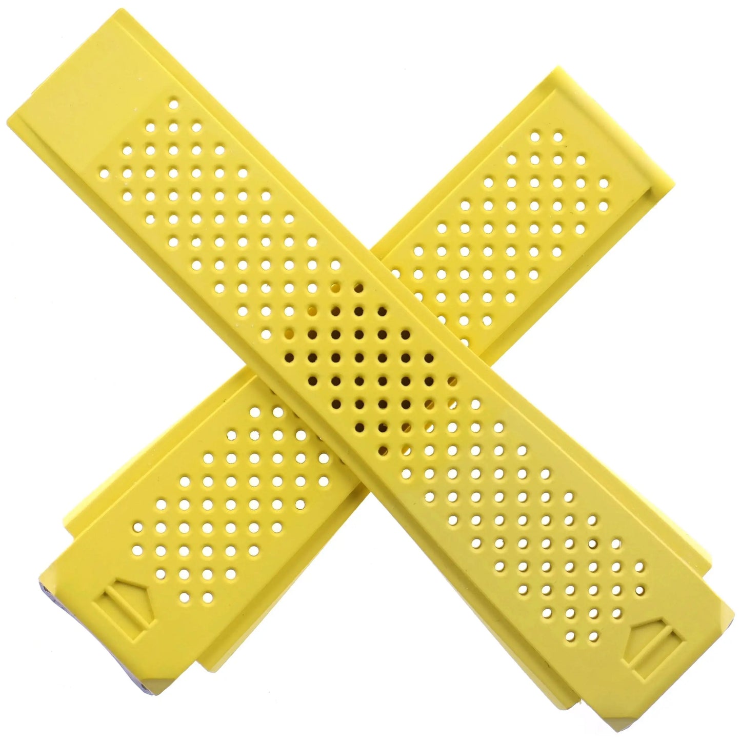 TAG Heuer Connected FT6082 Modular 45 Yellow Rubber Strap 22mm | Genuine OEM