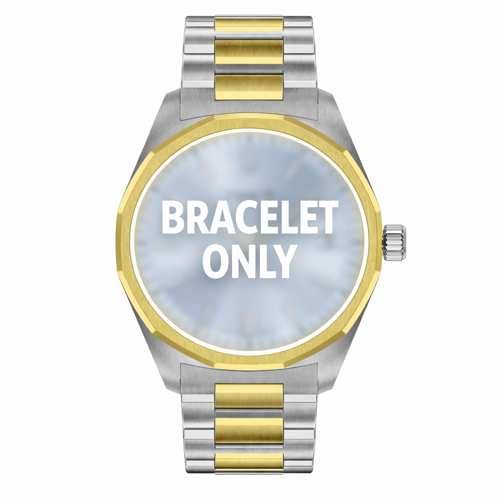 Tissot PRC 100 SOLAR T605052020 Bicolor Watch Bracelet - Genuine OEM