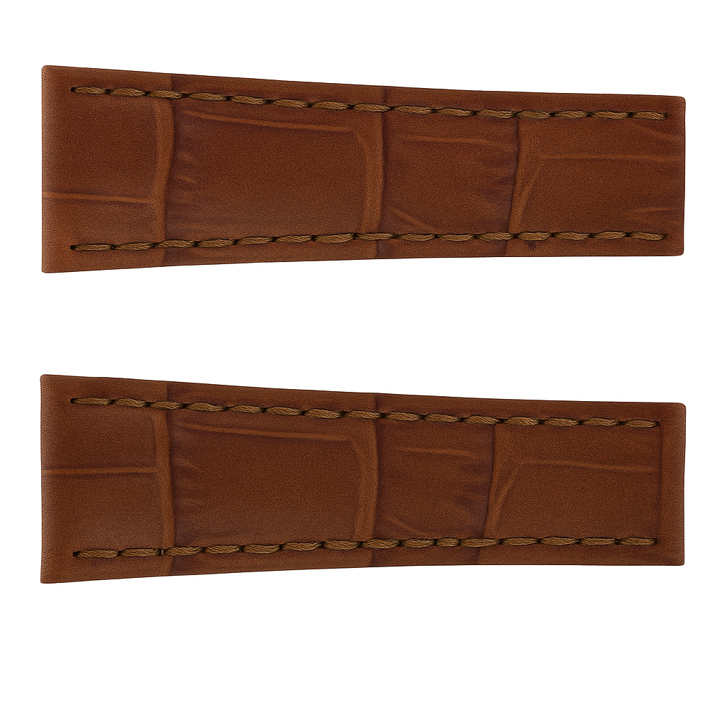 TAG Heuer Monza CR5110 FC6176 Gold Alligator Leather Strap 20mm- Genuine OEM
