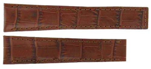 TAG Heuer Monza CR5110 FC6176 Gold Alligator Leather Strap 20mm- Genuine OEM