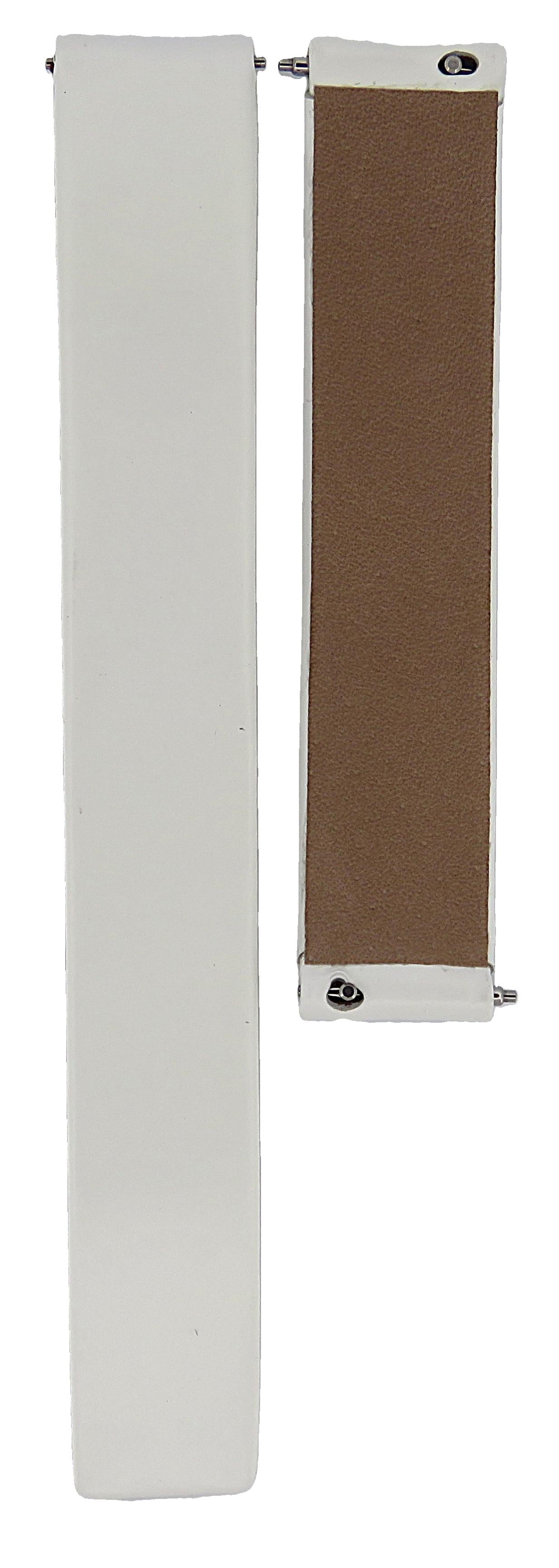 TAG Heuer New Link FC6193 WJ1313-0 White Calfskin Strap 14mm - Genuine OEM