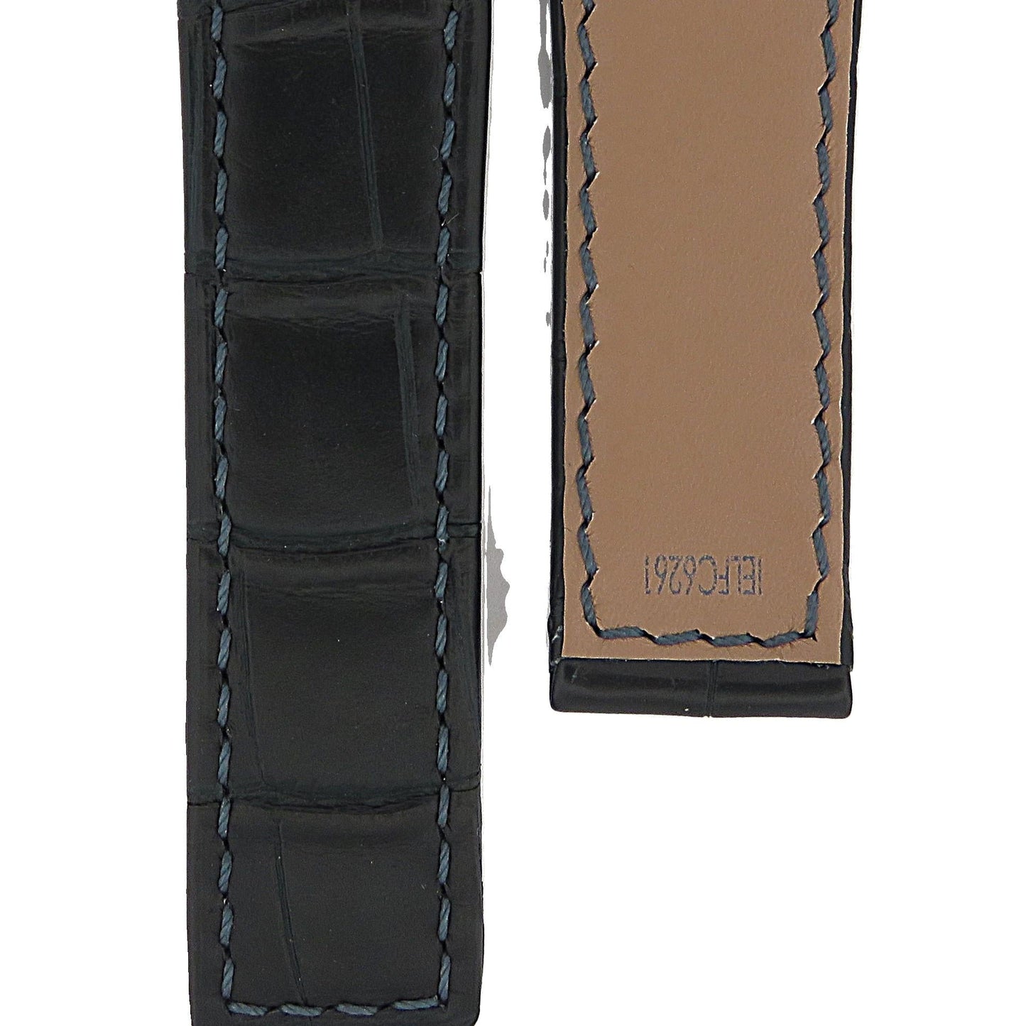TAG Heuer Monaco V4 FC6261 WAW2170 Blue Alligator Leather Strap 22mm - Genuine OEM