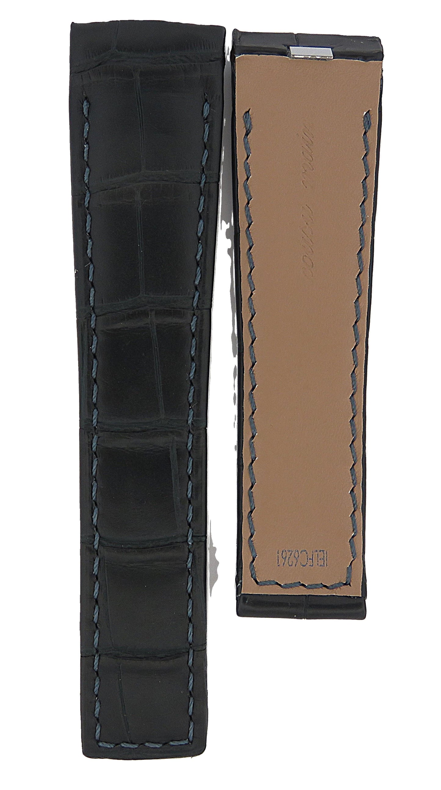 TAG Heuer Monaco V4 FC6261 WAW2170 Blue Alligator Leather Strap 22mm - Genuine OEM