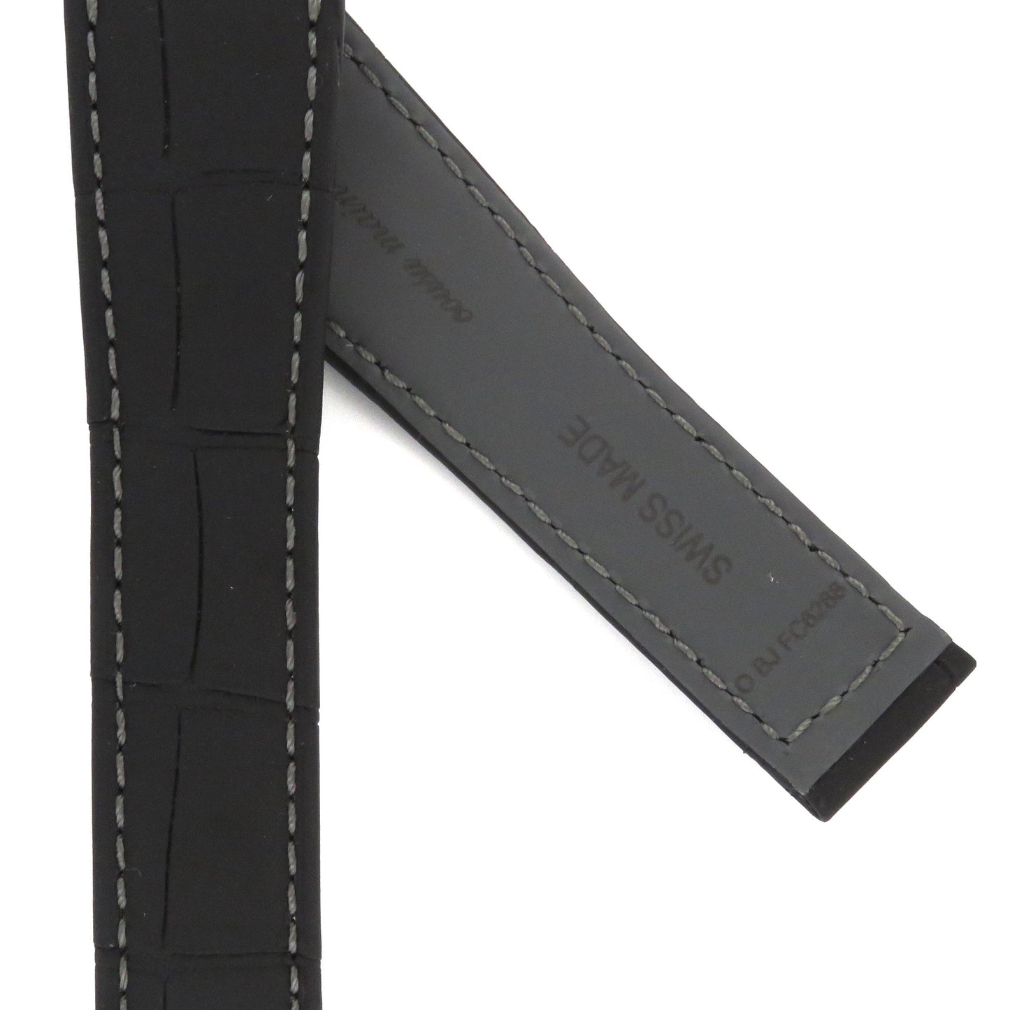 TAG Heuer Monaco V4 WAW2040 FC6288 Black Alligator Leather Strap 23mm - Genuine OEM