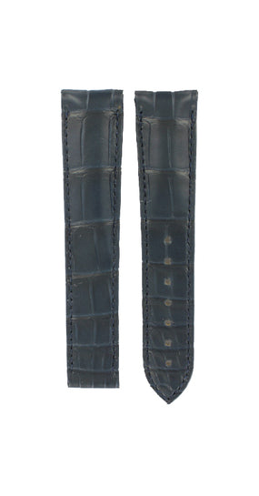 OMEGA Alligator Tec 231.13.43.52.03.001 Leather Strap Blue 21mm Deployment Ref 98000469 EAN 7613304019079 – Genuine OEM