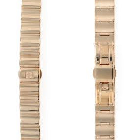 OMEGA Constellation Quadrella / Constellation IV 118.37.900 Red Gold Bracelet 18ct 5N Deployment Butterfly  Ref 020BG6544960, 6544/960, 7612882753900 – Genuine OEM