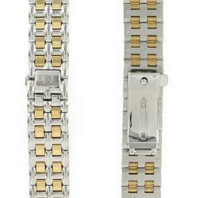 OMEGA De Ville Symbol Bracelet 1449/432, 423.02.100 Steel/Gold 17mm Ref 020DA1449432, 7612882038243- Genuine OEM