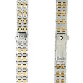 OMEGA De Ville Symbol Bracelet 6101/433, 426.01.100 Steel/Gold Ref 020DA6101433, 7612882037895- Genuine OEM