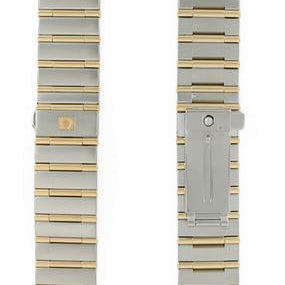 OMEGA Constellation 121.21.000 Steel/Gold Bracelet 21.05mm DPL Diver-Slider 020DB1552862, 1552/862, 7612882037758 - Genuine OEM