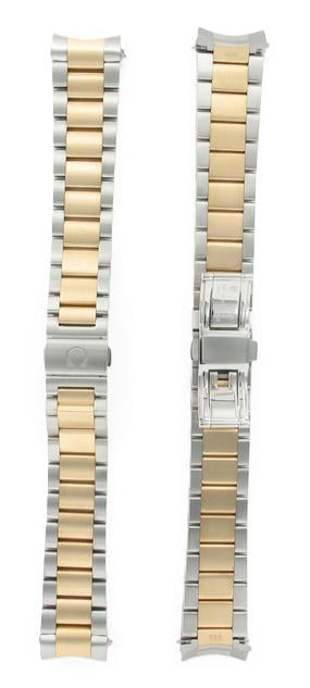 OMEGA Seamaster 231.20.39.21.06.002 Bracelet 1587/986 Steel/Gold 19mm Ref 020DB1587986, 7612882812645 - Genuine OEM