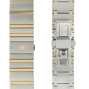 OMEGA Constellation Double Eagle 120.31.000 Steel/18ct 3N Gold Bracelet 25.40mm Deployment Butterfly 020DB1654937, 1654/937, 7612882557102 - Genuine OEM