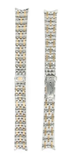 OMEGA De Ville Prestige 413.25.27.605.001 Bracelet 6506/988 Steel/Yellow Gold 15.00mm Ref 020DB6506988, 7612882811808 - Genuine OEM