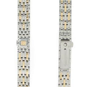 OMEGA De Ville Prestige 413.20.22.60.08.001 Bracelet 6504/838 Steel/Gold 12mm Ref 020DE6504838, 7612882036997 - Genuine OEM