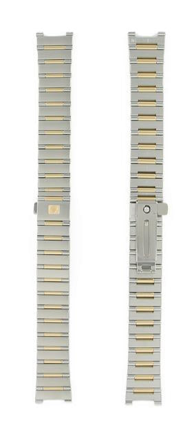 OMEGA Constellation 111.25.26.60.58.001 Bracelet 6552/864 Stainless Steel / Yellow Gold 16.30 mm Ref 020DJ6552864, 7612882711337 – Genuine OEM