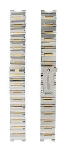 OMEGA Constellation 133.57.600 Bracelet 6554/866 Stainless Steel / Yellow Gold 19.00 mm Ref 020DJ6554866, 7612882053437 – Genuine OEM