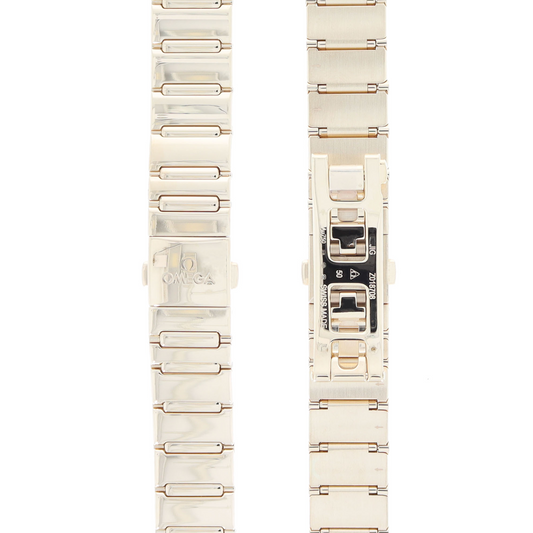 OMEGA Constellation 131.55.29.20.55.003 Bracelet 18mm Moonshine Gold Ref 020Z018441, 7613304368085 – Genuine OEM