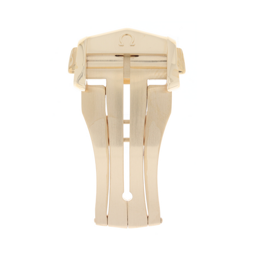 OMEGA Constellation 131.50.39.20.02.002 Yellow Gold Deployment Buckle 18mm Ref 025BBZ008394, 7613304238401 – Genuine OEM