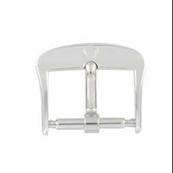 OMEGA 131.18.29.20.60.001 14mm Polished Steel Pin Buckle Ref 025STZ008327 EAN 7613304207490 – Genuine OEM