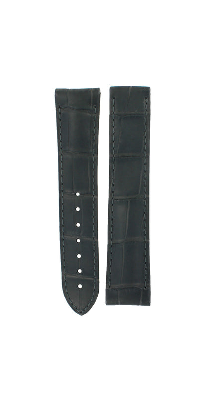 OMEGA Constellation Globemaster 130.33.39.21.02.001 Grey Alligator Strap SHORT 20mm Ref 032CUZ004055, 7613304112442 - Genuine OEM