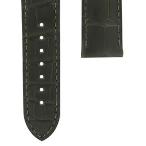 OMEGA DeVille Prestige 424.13.40.20.02.006 Green Alligator TEC Leather Tongue Buckle Strap 20mm Ref 032CUZ010275, 7613304224404 – Genuine OEM