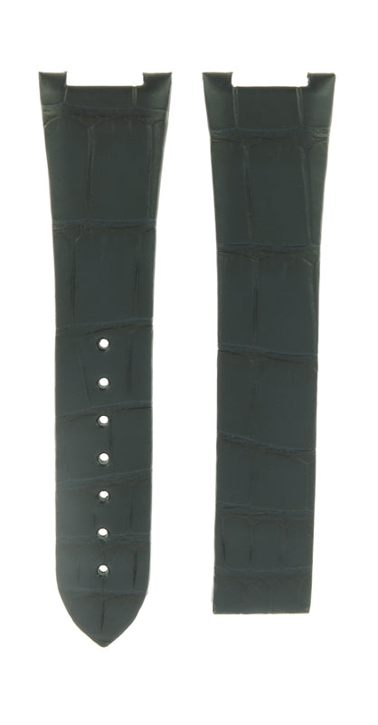 OMEGA Constellation 131.13.39.20.06.002 Blue Alligator SHORT Strap 18mm Ref 032CUZ011246 EAN 7613304262000 – Genuine OEM