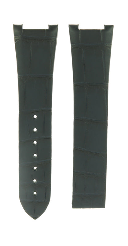 OMEGA Constellation 131.13.39.20.06.002 Blue Alligator SHORT Strap 18mm Ref 032CUZ011246 EAN 7613304262000 – Genuine OEM