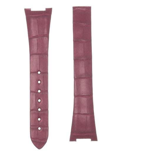 OMEGA Constellation 131.58.34.20.61.001 21mm Garnet Alligator Leather Strap Ref 032CUZ015382, 7613304315768 – Genuine OEM