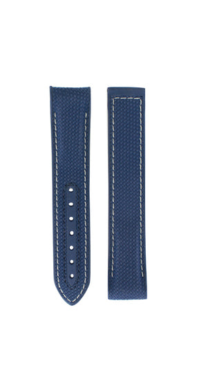 OMEGA Seamaster Planet Ocean 215.30.40.20.03.001 Blue Rubber Strap 19mm Deployment Ref 032CVZ005865, 7613304156361 – Genuine OEM