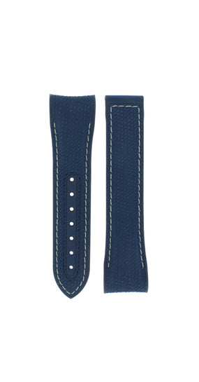 OMEGA Seamaster 215.30.44.21.03.001 Rubber Blue Strap 21mm Ref 032CVZ005883, 7613304155944 – Genuine OEM