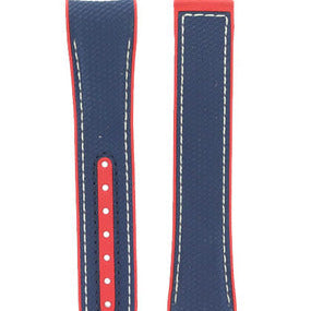 OMEGA Seamaster AMERICA'S CUP 215.32.43.21.04.001 Rubber Blue Strap 21mm Ref 032CVZ013027, 7613304274744 – Genuine OEM