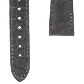 OMEGA DeVille 434.13.40.20.06.001 Alligator TEC Grey Leather Strap 19mm Tongue Ref 032Z016833, 7613304344720 – Genuine OEM