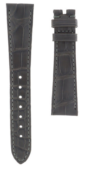 OMEGA DeVille 434.13.40.20.06.001 Alligator TEC Grey Leather Strap 19mm Tongue Ref 032Z016833, 7613304344720 – Genuine OEM