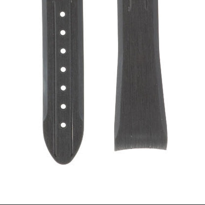 OMEGA Speedmaster Moonwatch Professional 032Z017247 Black Rubber Strap Long 20mm | Genuine OEM