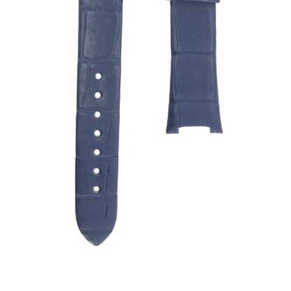OMEGA Constellation 131.18.29.20.60.001 Blue Alligator tec Strap SHORT Tongue Buckle 18mm Ref 032Z018764, 7613304376608 – Genuine OEM
