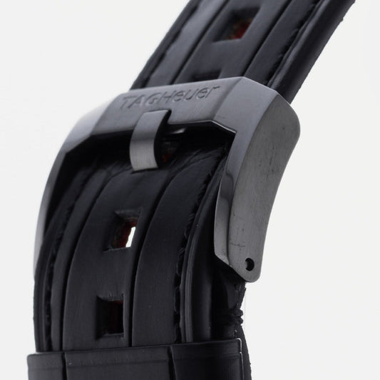 TAG Heuer FC1099 Autavia CBE511C Polished, satin finished, micro blasted, black DLC steel Buckle 20mm- Genuine OEM