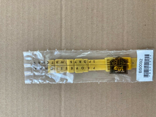 TAG Heuer Formula 1 One F1 BS0092 Yellow Plastic Strap 15mm - Genuine OEM