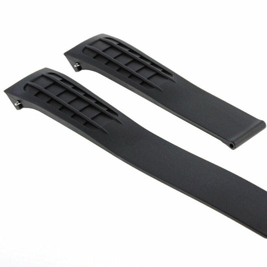 TAG Heuer SLR FT6009 CAG2111 Black Rubber Strap with Buckle 22mm - Genuine OEM