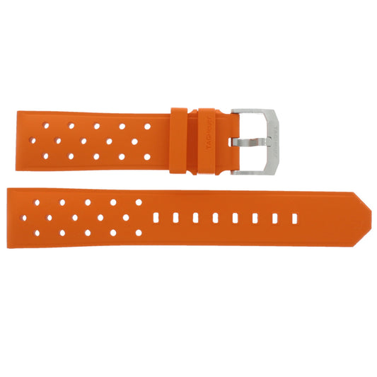 TAG Heuer Formula 1 F1 BT0729 Orange Rubber Strap 21.5mm - Genuine OEM