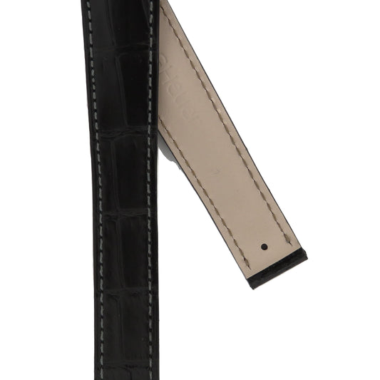 TAG Heuer 6000 FC6127 CH1110 Black Alligator Strap - Genuine OEM