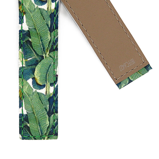 TAG Heuer Aquaracer Premium FC6427 WAY101F Jungle Print Calfskin Strap 21.5m - Genuine OEM